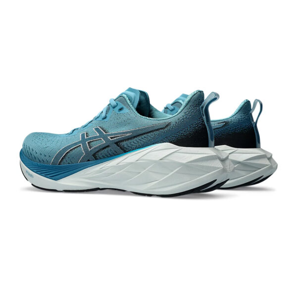 Asics NOVABLAST 4 Running Shoes (Blue Teal/Evening Teal)