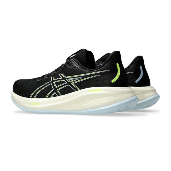 Asics GEL-CUMULUS 26 Running Shoes (Black/Safety Yellow)