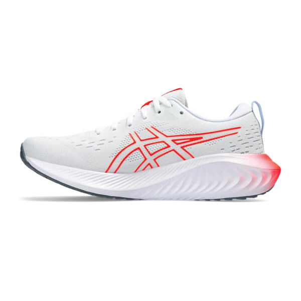 Asics GEL-EXCITE 10 Running Shoes (White/Sunrise Red)