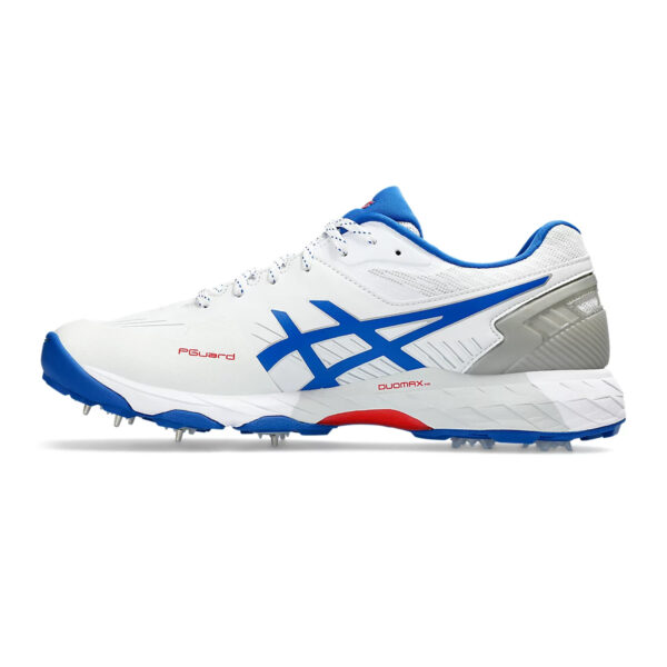 Asics 350 NOT OUT FF Cricket Shoes (White/Tuna Blue)