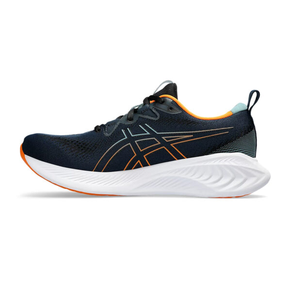 Asics GEL-CUMULUS 25 Running Shoes (French Blue/Bright Orange)