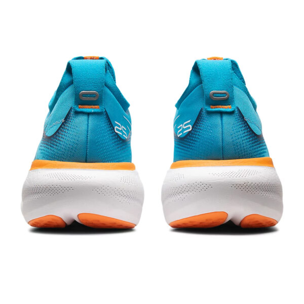 Asics GEL-NIMBUS 25 Running Shoes (Island Blue/Sun Peach)