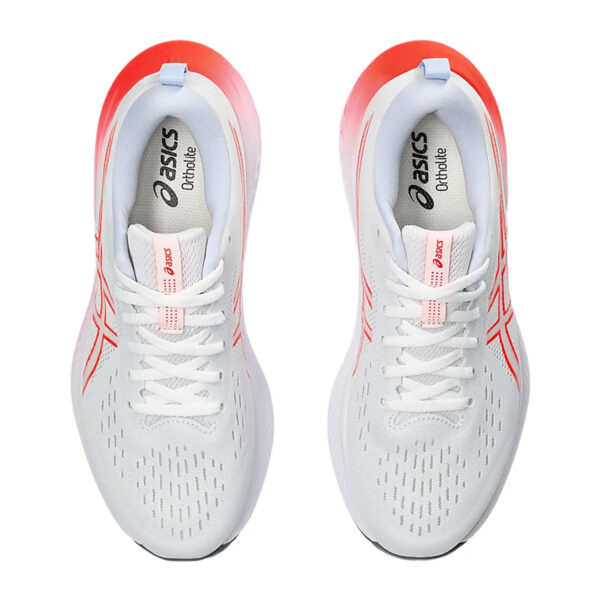 Asics GEL-EXCITE 10 Running Shoes (White/Sunrise Red)