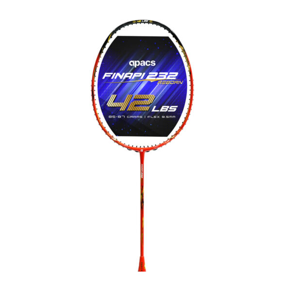 Apacs Finapi 232 Reborn Badminton Racket (Red)