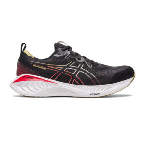 Asics GEL-CUMULUS 25 Running Shoes (Black/Electric Red)