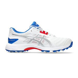 Asics GEL GULLY 7 Cricket Shoes (White/Pure Silver)