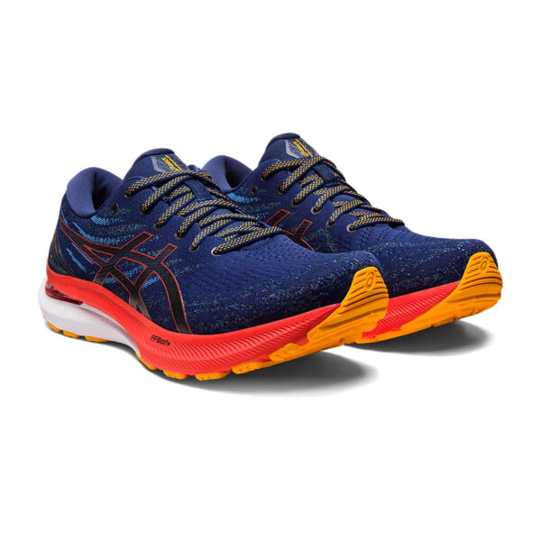 Asics Gel-Kayano 29 Running Shoes (Deep Ocean/Cherry Tomato)