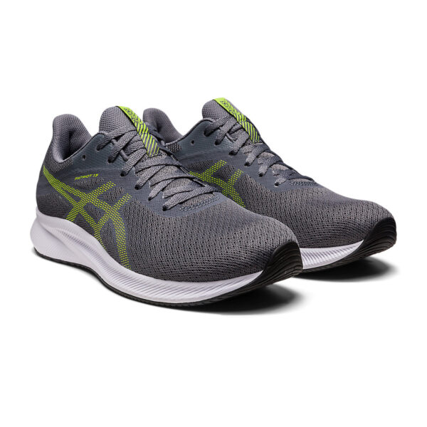 Asics PATRIOT 13 Running Shoes (Metropolis/Lime Zest)