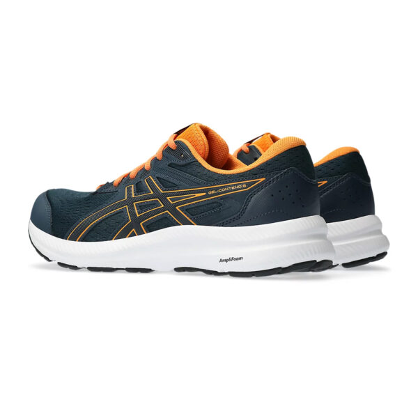 Asics GEL-CONTEND 8 Running Shoes (French Blue/Bright Orange)