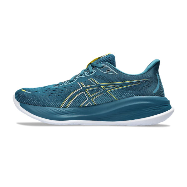 Asics GEL-CUMULUS 26 Running Shoes (Evening Teal/Bright Yellow)