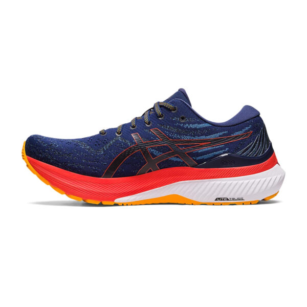 Asics Gel-Kayano 29 Running Shoes (Deep Ocean/Cherry Tomato)