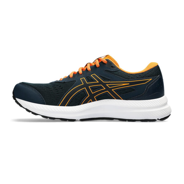 Asics GEL-CONTEND 8 Running Shoes (French Blue/Bright Orange)