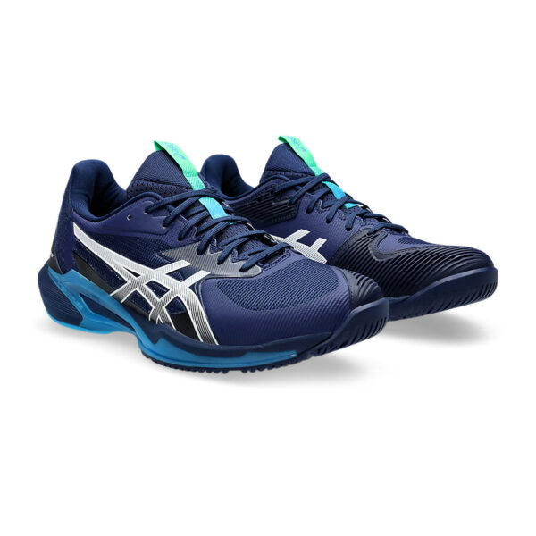 Asics Solution Speed FF3 Tennis Shoes (Blue Expanse/White)