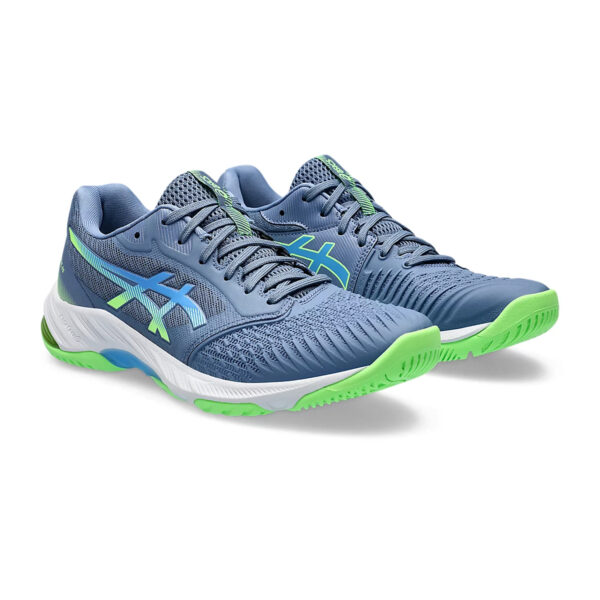 Asics Netburner Ballistic FF3 Badminton Shoes (Denim Blue/Waterscape)