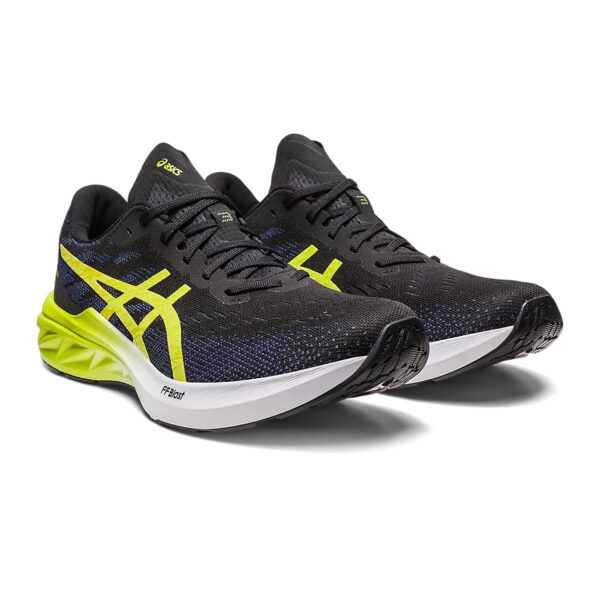 Asics DYNABLAST 3 Running Shoes (Black/Lime Zest)