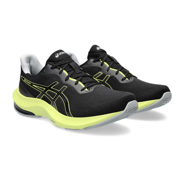 Asics GEL-PULSE 14 Running Shoes (Black/Glow Yellow)