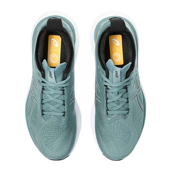 Asics GEL-NIMBUS 25 Running Shoes (Foggy Teal/Pure Aqua)