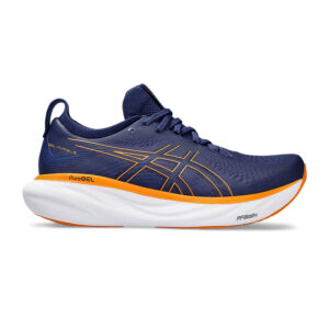 Asics GEL-NIMBUS 25 Running Shoes (Deep Ocean/Pure Orange)