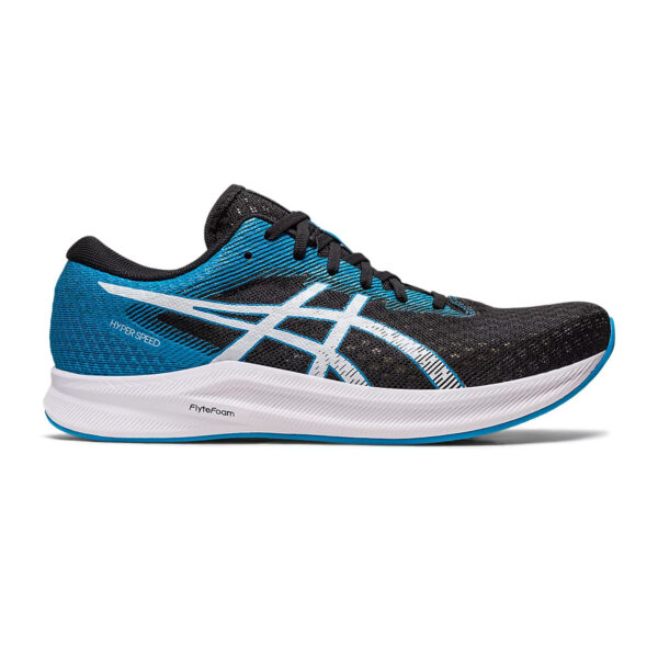 Asics HYPER SPEED 2 Running Shoes (Black/Island Blue)