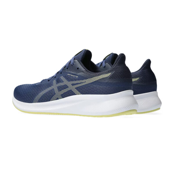 Asics PATRIOT 13 Running Shoes (Deep Ocean/Glow Yellow)