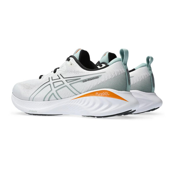 Asics GEL-CUMULUS 25 Running Shoes (White/Black)