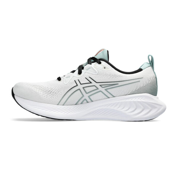 Asics GEL-CUMULUS 25 Running Shoes (White/Black)