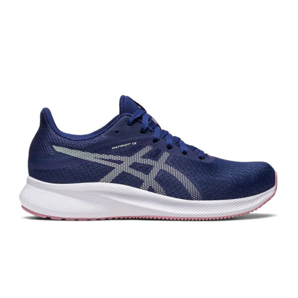 Asics PATRIOT 13 Running Shoes (Indigo Blue/Whisper Green)