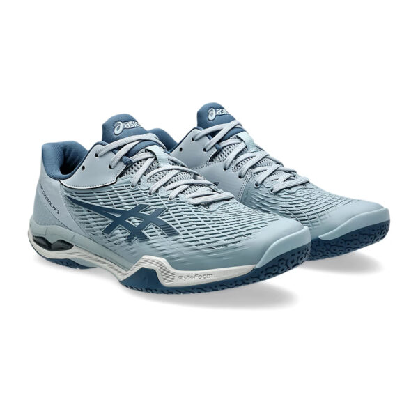 Asics Court Control FF3 Badminton Shoes (Dolphin Grey/Vintage Indigo)