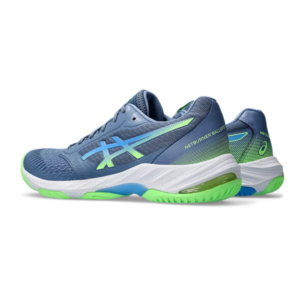 Asics Netburner Ballistic FF3 Badminton Shoes (Denim Blue/Waterscape)