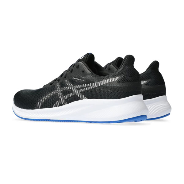 Asics PATRIOT 13 Running Shoes (Black/Pure Silver)