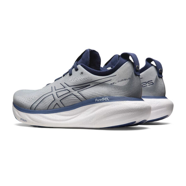 Asics GEL-NIMBUS 25 Running Shoes (Sheet Rock/Indigo Blue)