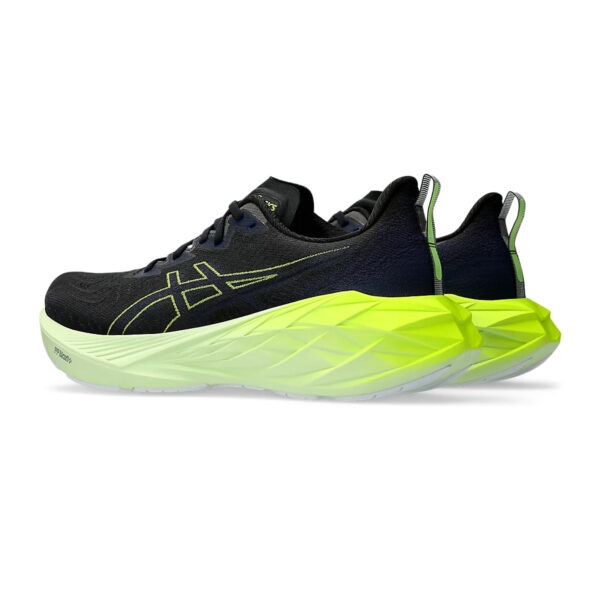 Asics NOVABLAST 4 Running Shoes (Black/Blue Expanse)