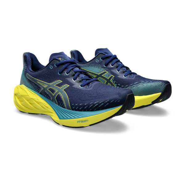 Asics NOVABLAST 4 Running Shoes (Blue Expanse/Blue Teal)