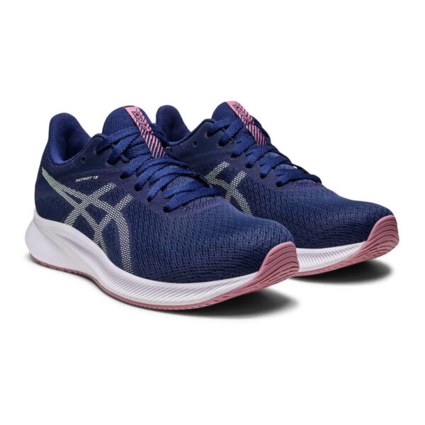 Asics PATRIOT 13 Running Shoes (Indigo Blue/Whisper Green)