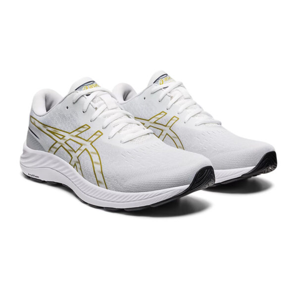 Asics GEL-EXCITE 9 Running Shoes (White/Olive Oil)