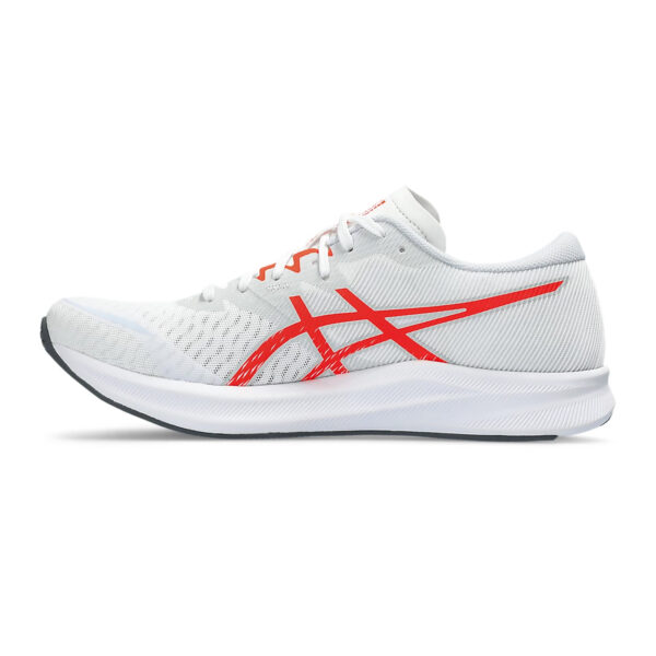 Asics HYPER SPEED 3 Running Shoes (White/Sunrise Red)