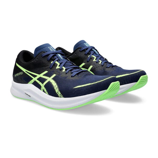 Asics HYPER SPEED 3 Running Shoes (Blue Expanse/Illuminate Green)