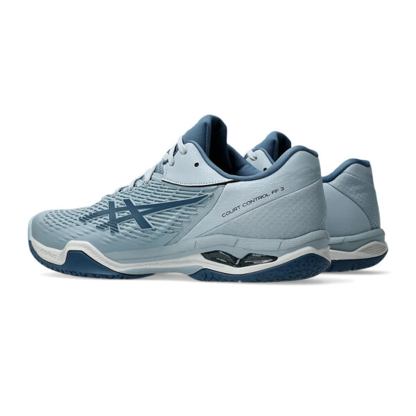 Asics Court Control FF3 Badminton Shoes (Dolphin Grey/Vintage Indigo)