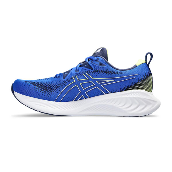 Asics GEL-CUMULUS 25 Running Shoes (Illusion Blue/Glow Yellow)