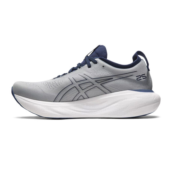 Asics GEL-NIMBUS 25 Running Shoes (Sheet Rock/Indigo Blue)