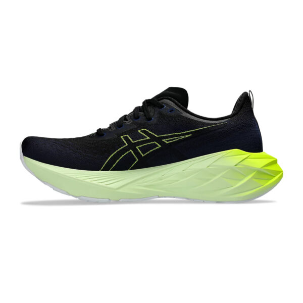 Asics NOVABLAST 4 Running Shoes (Black/Blue Expanse)