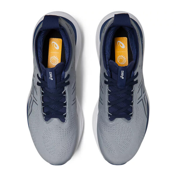 Asics GEL-NIMBUS 25 Running Shoes (Sheet Rock/Indigo Blue)