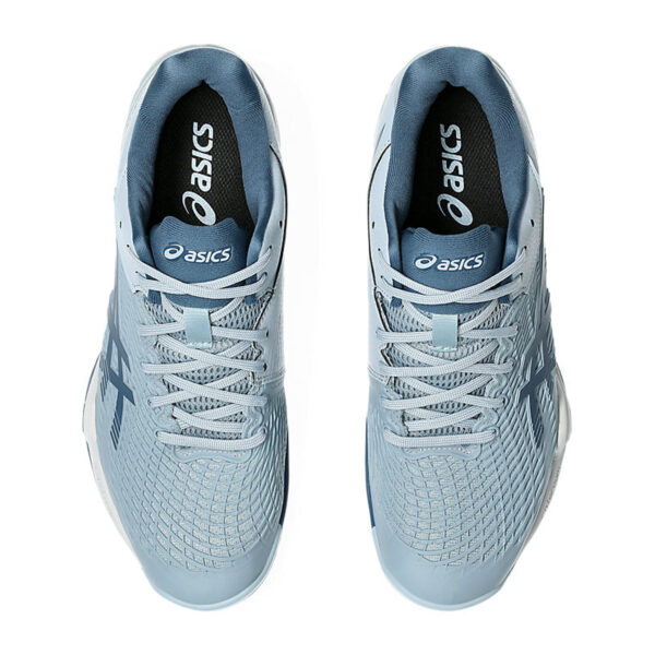 Asics Court Control FF3 Badminton Shoes (Dolphin Grey/Vintage Indigo)