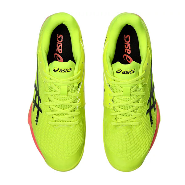 Asics Court Control FF3 Paris Badminton Shoes (Safety Yellow/Black)