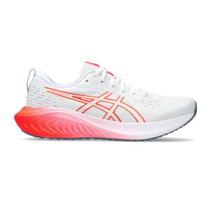 Asics GEL-EXCITE 10 Running Shoes (White/Sunrise Red)