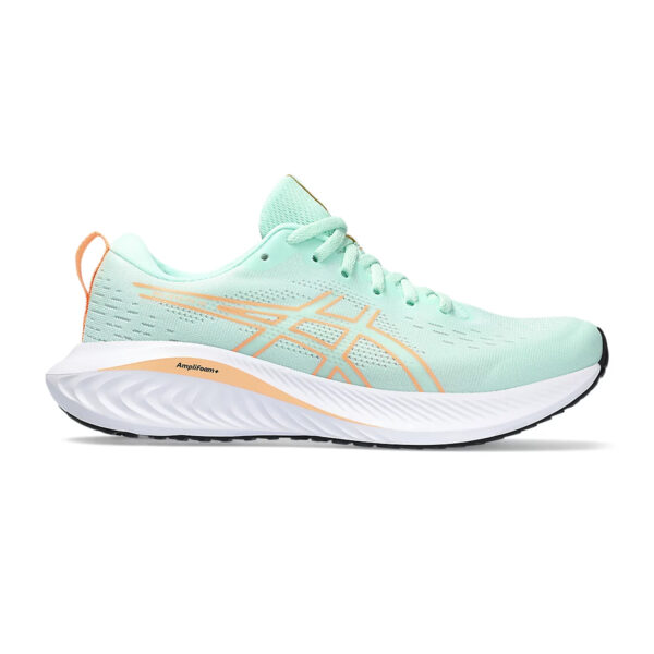 Asics GEL-EXCITE 10 Running Shoes (Mint Tint/Bright Orange)