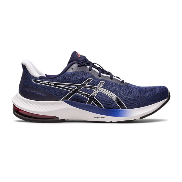 Asics GEL-PULSE 14 Running Shoes (Indigo Blue/White)