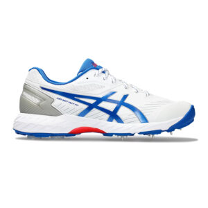 Asics 350 NOT OUT FF Cricket Shoes (White/Tuna Blue)