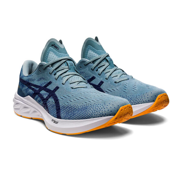 Asics DYNABLAST 3 Running Shoes (Light Steel/Deep Ocean)