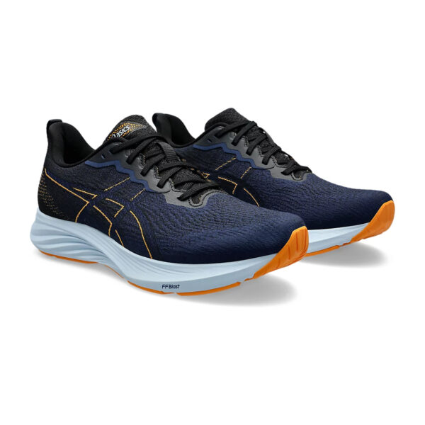 Asics DYNABLAST 4 Running Shoes (Blue Expanse/Black)